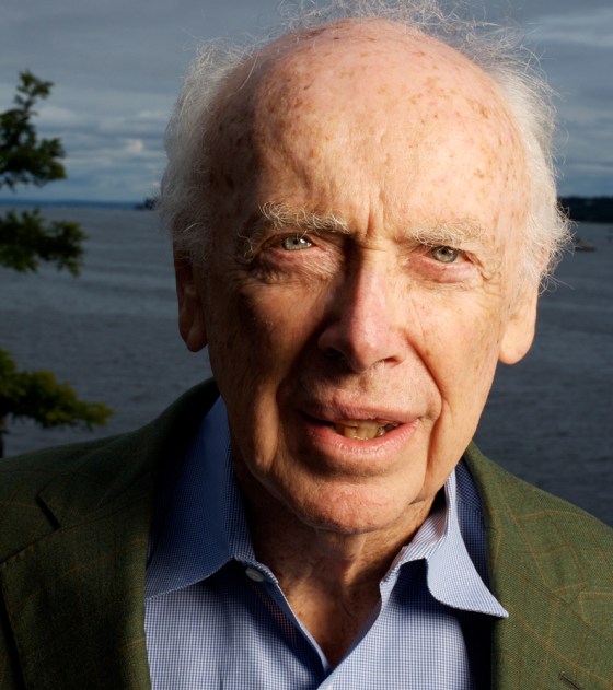 Image: Genetics pioneer James Watson