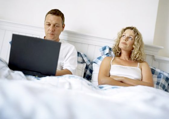 Image: Technology in the bedroom