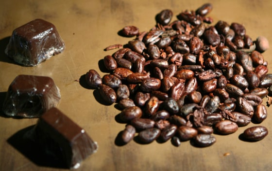 Image: Chocolate and cocoa beans