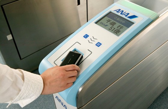 Cell phone check-in — Japan shows the way