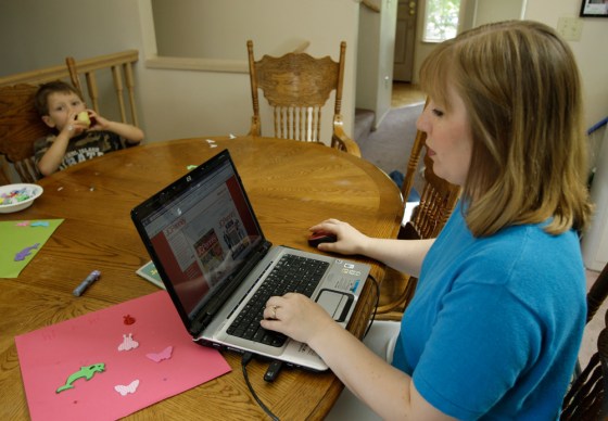 Image: Staying at home