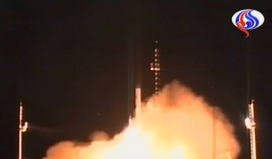 Image: Iranian communications satellite Safir Omid