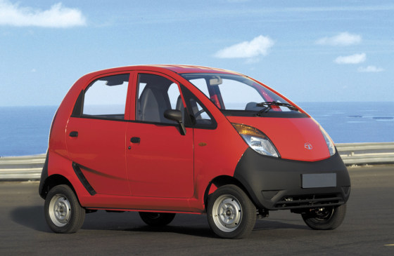 Image: \"Nano\" car from the Tata Group