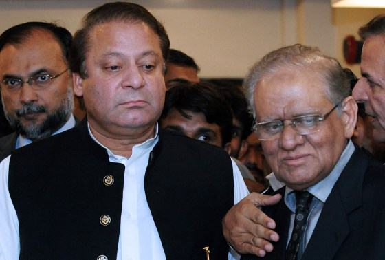 Image: Nawaz Sharif, Saeed uz Zaman Siddiqui
