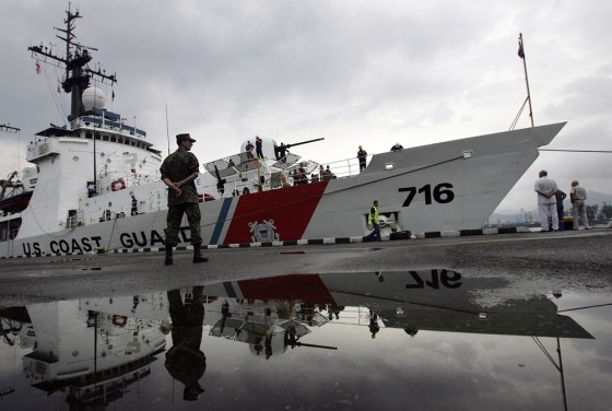 Image: The U.S. Coast Guard cutter, Dallas at Georgia's Black Sea port of Batumi