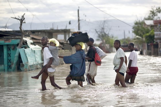 Image: Flooding in Haiti