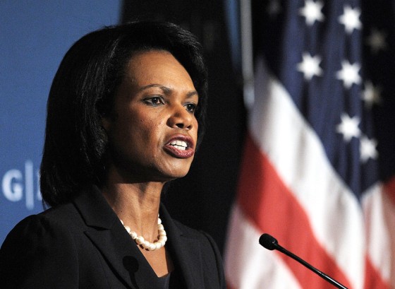 US Secretary of State Condoleezza Rice s