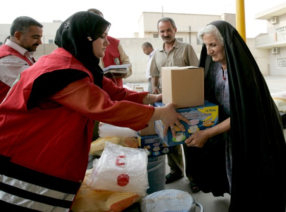 Image: Displaced Christian
