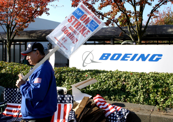 Image: Boeing strike