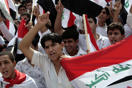 Image: Iraqi students