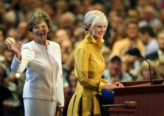 Image: Laura Bush, Cindy McCain
