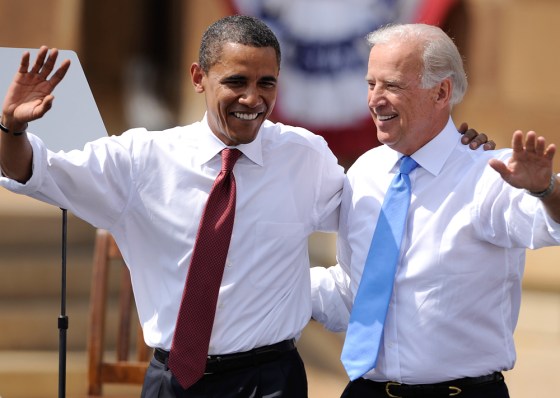 Image: Obama and Biden