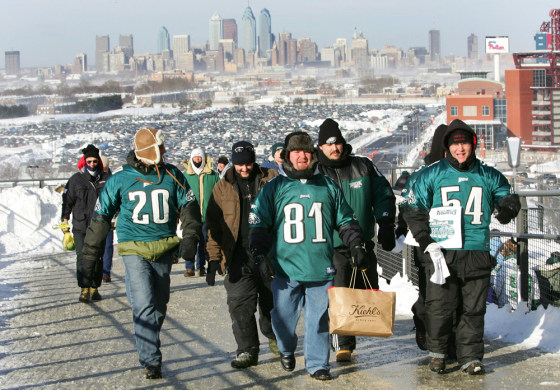 NFC Champs: Falcons v Eagles