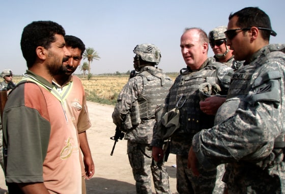 Maj. Gen. Rick Lynch in Iraq