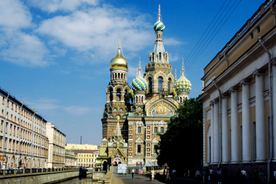 Church of the saviour on spilled blood st petersberg