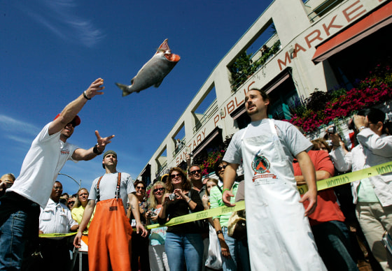 Fly to Seattle, see the fish fly! Get round-trip airfare on Alaska Air and a two-night stay at the 70-room Inn at the Market, located by Elliot Bay and Pike Place Market (famous for dexterous workers tossing around fresh fish). Rates start at $442 per person.