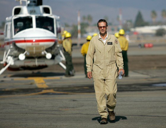Image: Helicopter pilot Mike Wagsataff