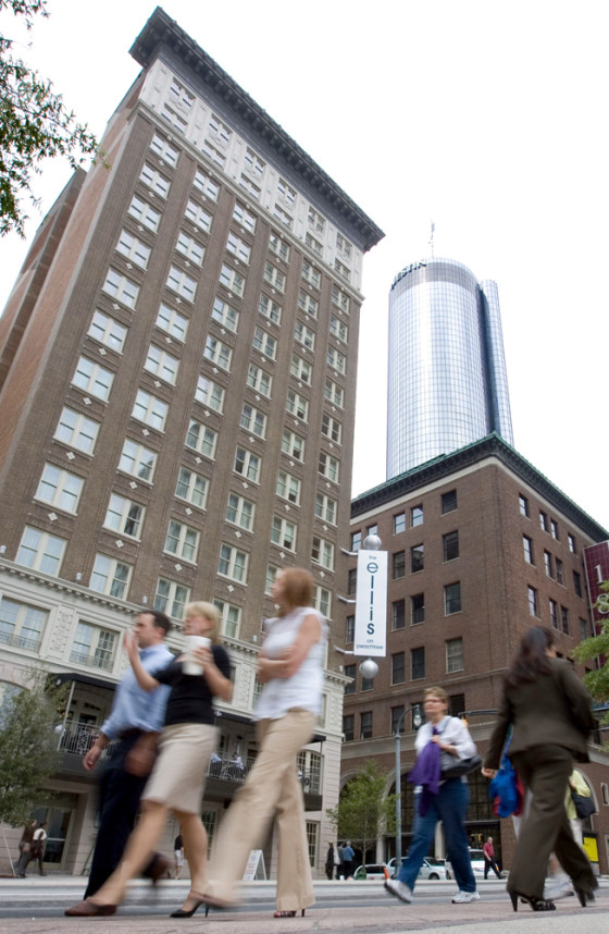 Image: The Ellis hotel in Atlanta