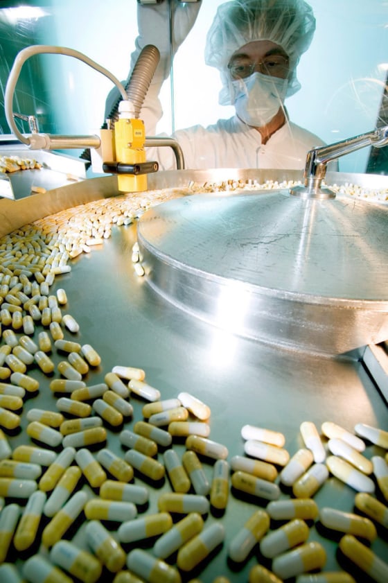 Image: Tamiflu manufacturing
