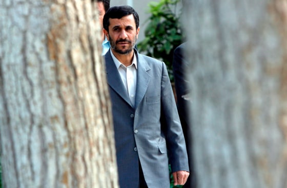 Image: Iranian President Mahmoud Ahmadinejad