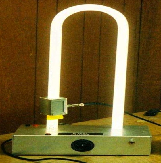 Image: Prototype plasma antenna