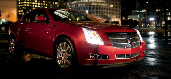 The 2008 new Cadillac CTS aims to make a statement for the General Motors brand.