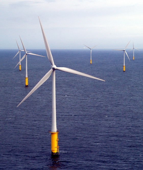 Image: Offshore wind turbines
