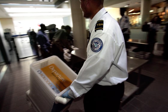 Image: Airport security