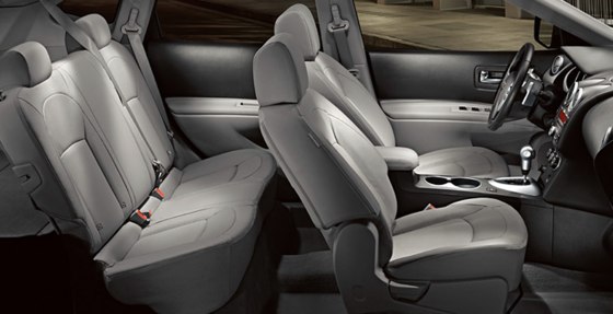 Image: Interior of a Nissan Rogue