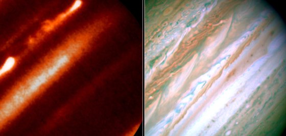 Image: Jupiter's jet streams