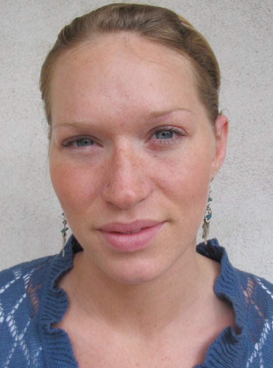 Katie Roberts, a Greenville, S.C. interior designer, voted for Sen. Barack Obama Saturday