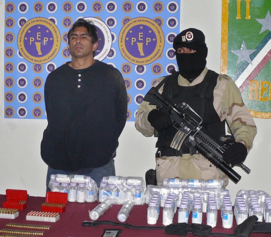 Image: Alfredo Araujo, also known as \"El Popeye,\" after capture