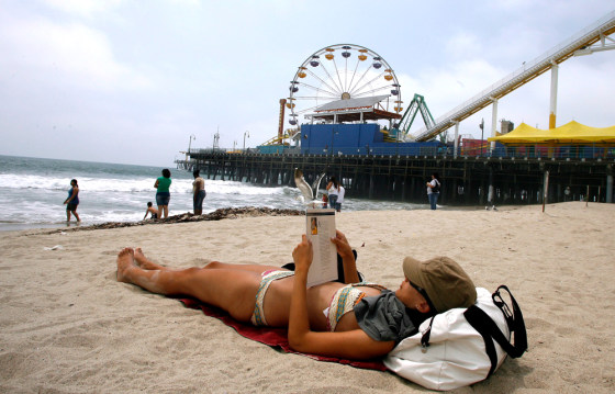 Image: Santa Monica Beach solo