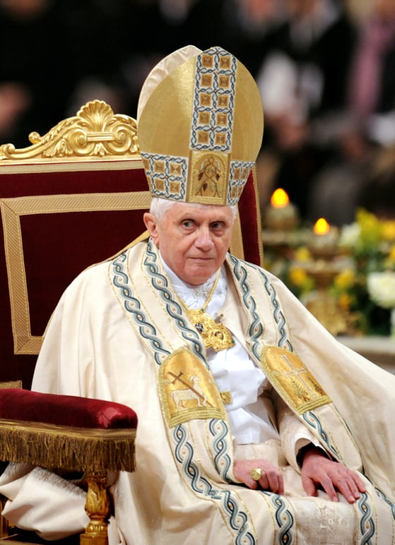 Headline: Pope Benedict