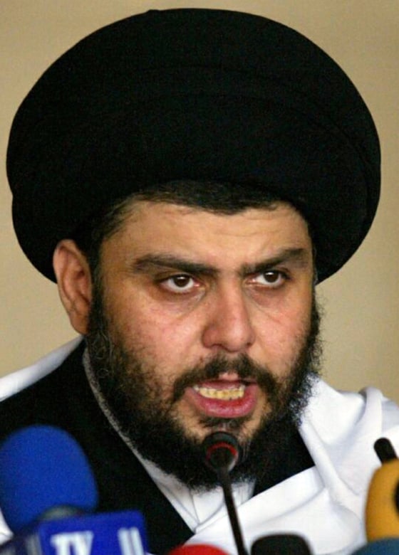 Image: Radical Iraqi Shiite cleric Moqtada al-Sadr