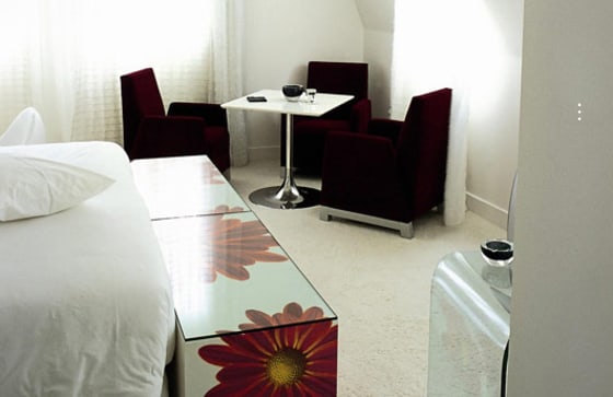 Paris is the city of love, but more often than not, it's also the city of cramped quarters and dusty lamp shades. Luxury travelers avoid that by opting for the Murano Urban Resort. Along with a terrace overlooking the city, certain guest suites include their very own swimming pools and private bar. What's more, guests can have an in-room haircut or manicure in any of the resort's 43 rooms and nine suites.