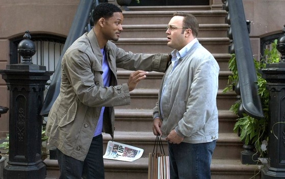 Movies, such as "Hitch," left, with Will Smith, and "Pirates of the Caribbean 2: Dead Man's Chest," were among those being illegally being provided to Internet cafes by a Chinese company, said the Motion Picture Association.