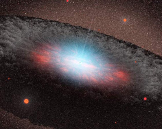 Image: Supermassive black hole