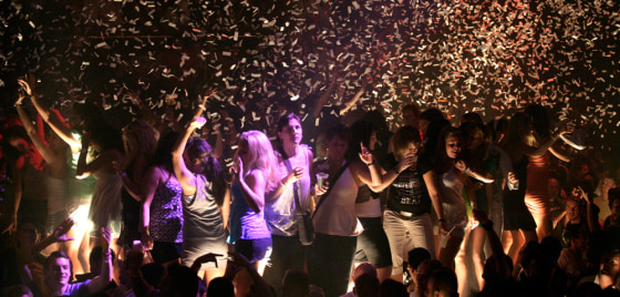 Image: Spring break in Cancun