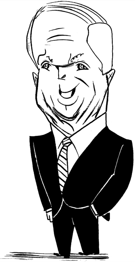 Image: John McCain illustration