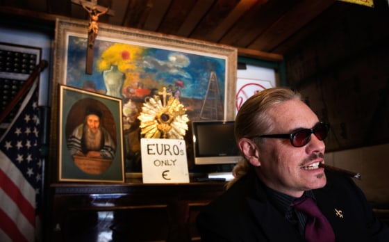 William Leroy, owner of Billy's Antiques & Props in New York, prefers payment in euros so he can stockpile the currency for his annual buying trip to Paris.