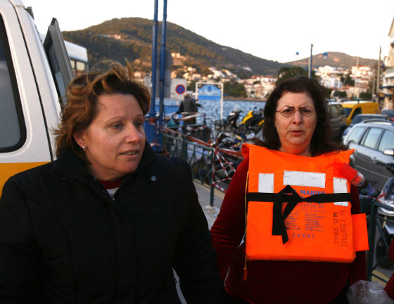 Image: passenger of Giorgis ship