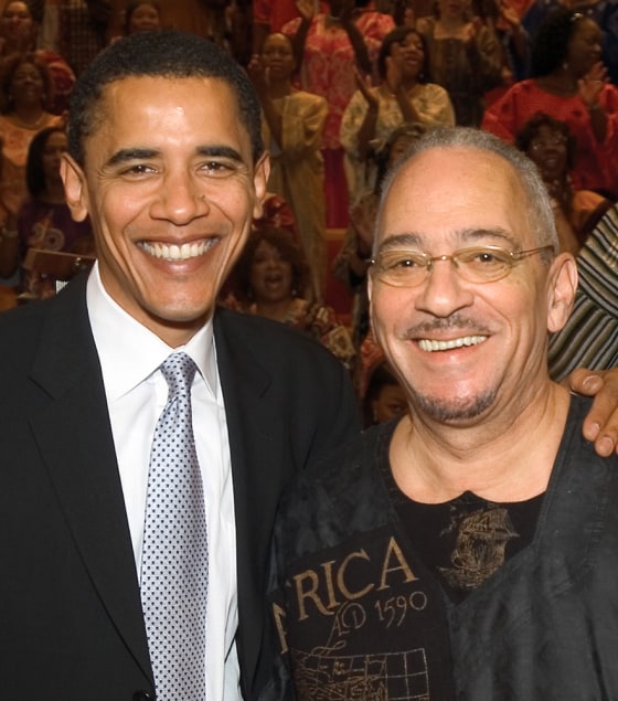 Image: Barack Obama, Jeremiah Wright
