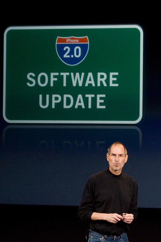 Image: Apple CEO Steve Jobs.