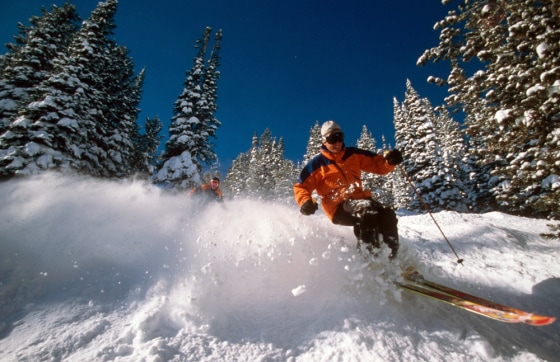 Image: skiing at Jackson Hole, Wyoming