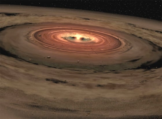 Image: Young star graphic