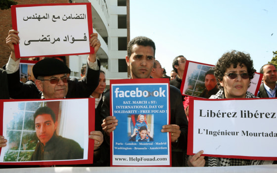 Image: Moroccan engineers and human-rights activist.