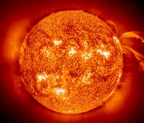 Image: Sun's hot corona
