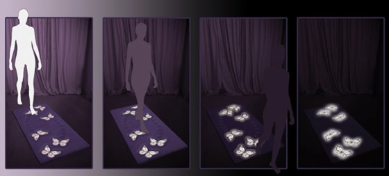 Image: Electroluminescent flooring