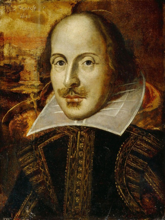 Image: The Flower Portrait of William Shakespeare